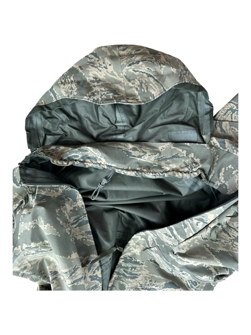 PROPPER APECS All-Purpose Environmental Camouflage Parka Jacket Medium Long NWOT